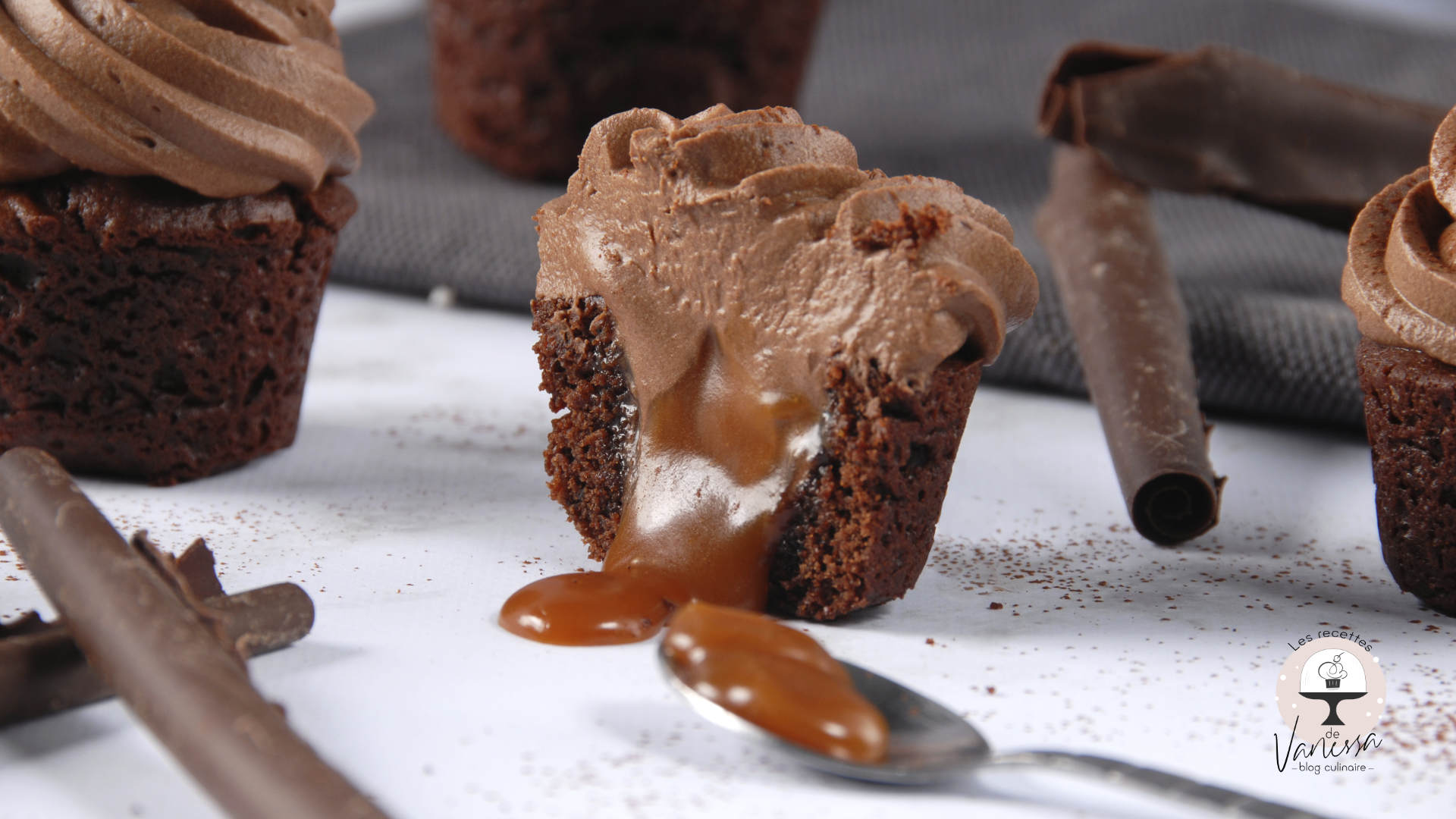 Cupcake-Chocolat-Caramel