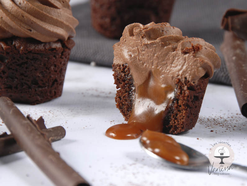 Cupcake Chocolat Caramel