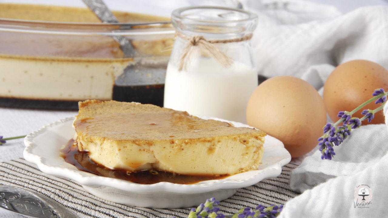 Flan aux oeufs facile - Les Recettes de Vanessa