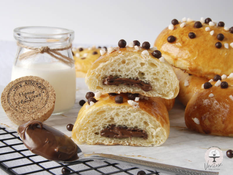 Pain brioche chocolat