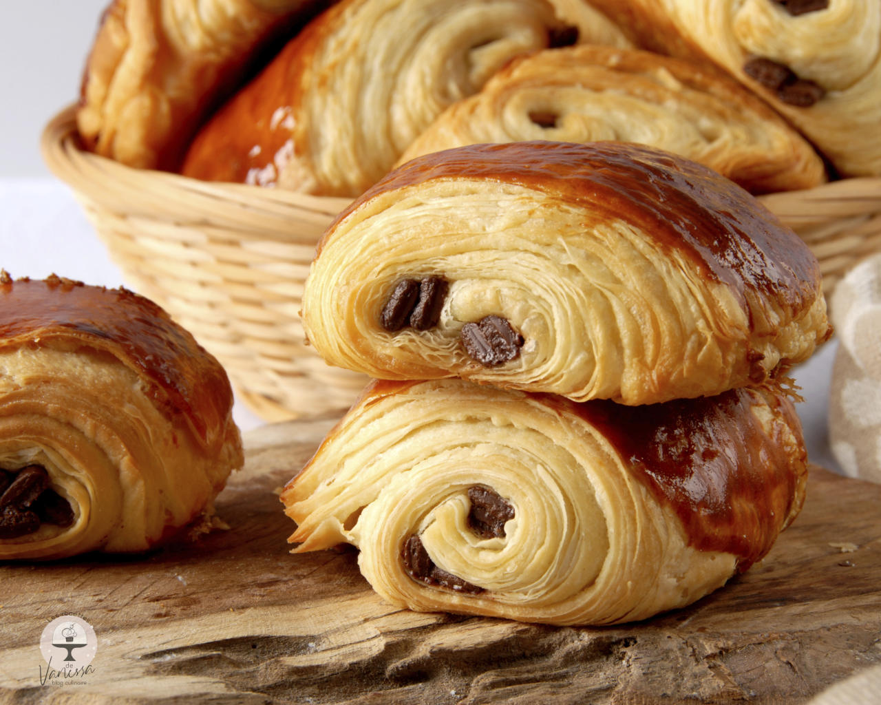 Recette pain au chocolat - Les Recettes de Vanessa