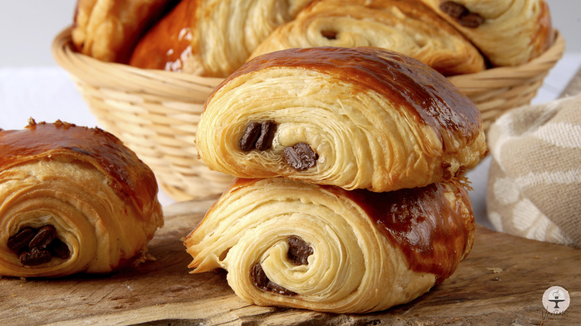 Recette pain au chocolat - Les Recettes de Vanessa