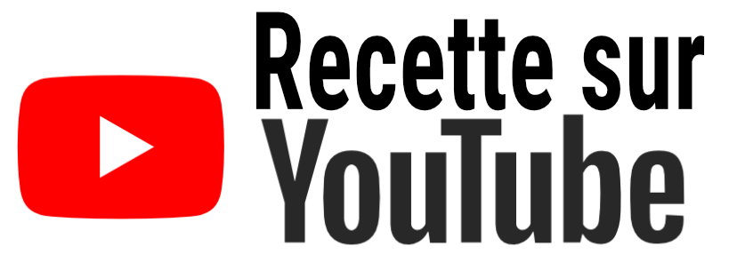 Recette sur Logo Youtube_les recettes de vanessa