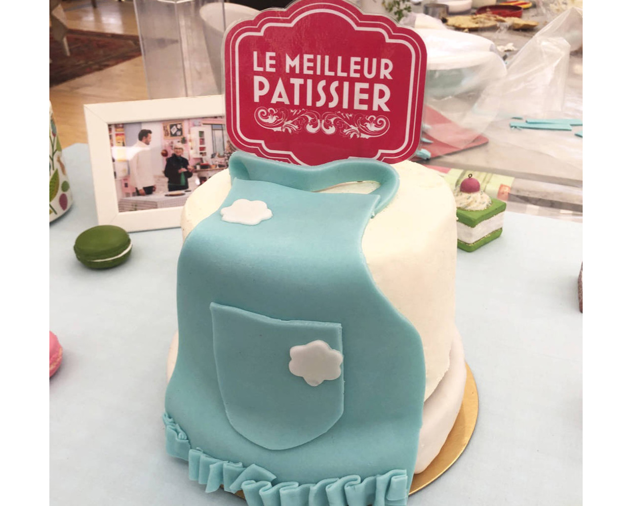 Gâteau sans pâte à sucre, lissage parfait avec disques en