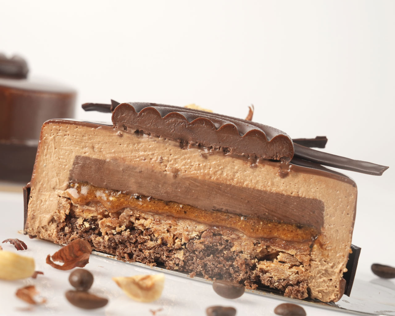 Entremet café chocolat Tonka 3_Les recettes de Vanessa Entremet café chocolat Tonka 3_Les recettes de Vanessa