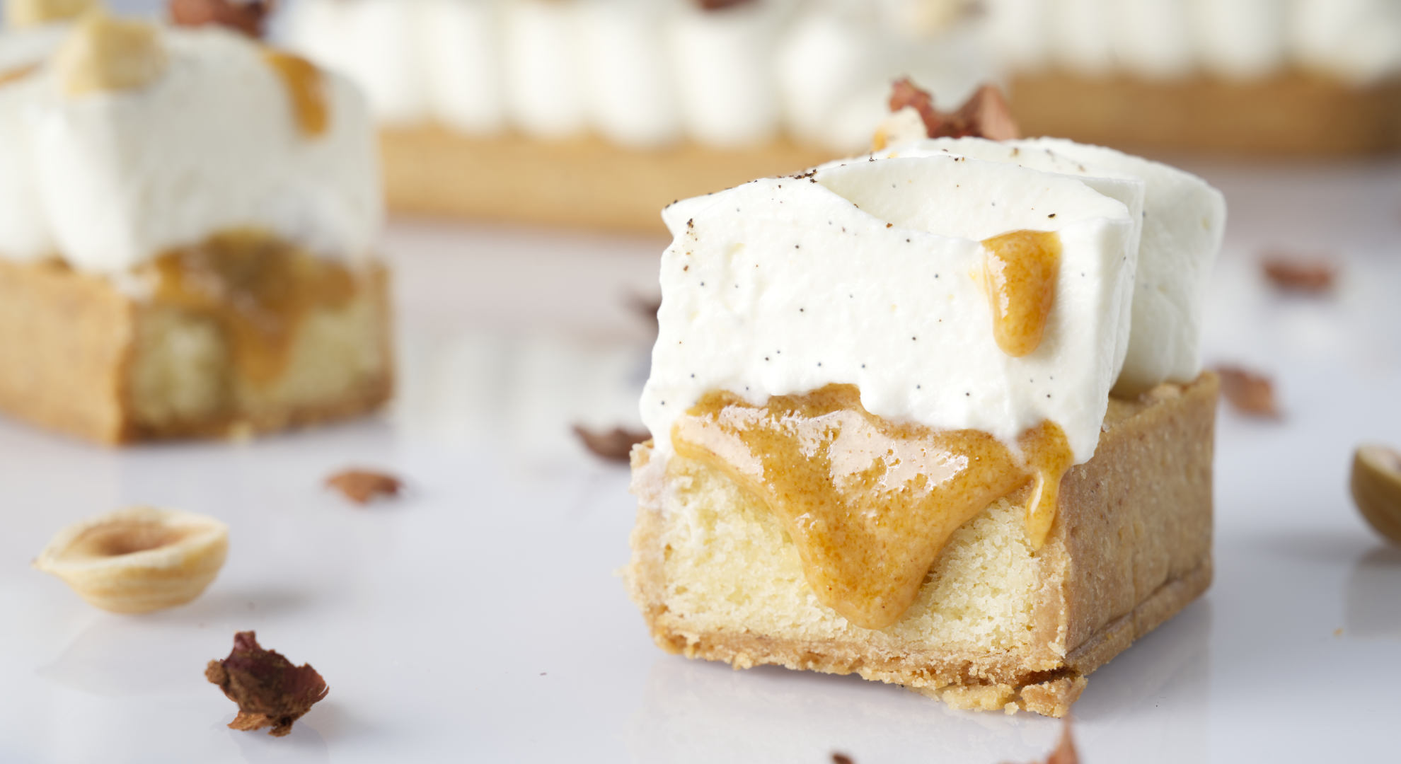 Tarte Vanille Noisettes_recettes de Vanessa Tarte Vanille Noisettes_recettes de Vanessa