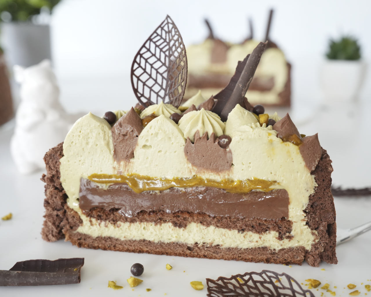 Recette Facile Charlotte Pistache Chocolat 2_Recettes de Vanessa Recette Facile Charlotte Pistache Chocolat 2_Recettes de Vanessa