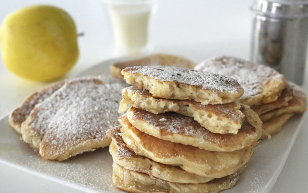 Pancake aux pomme rapide