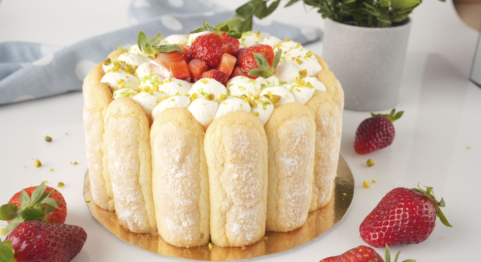 Recette Charlotte Fraises rapide_Recettes de Vanessa